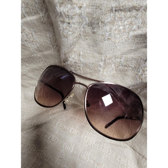 Max‎ Rucci Womens Butterfly Sunglasses Bronze Brown Gradient AEE07-008M